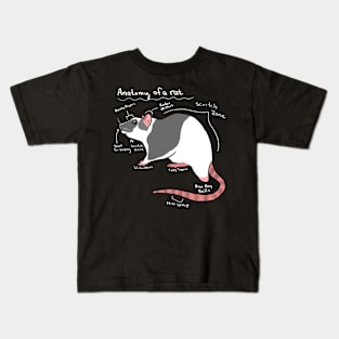 Anatomy of a rat Kids T-Shirt